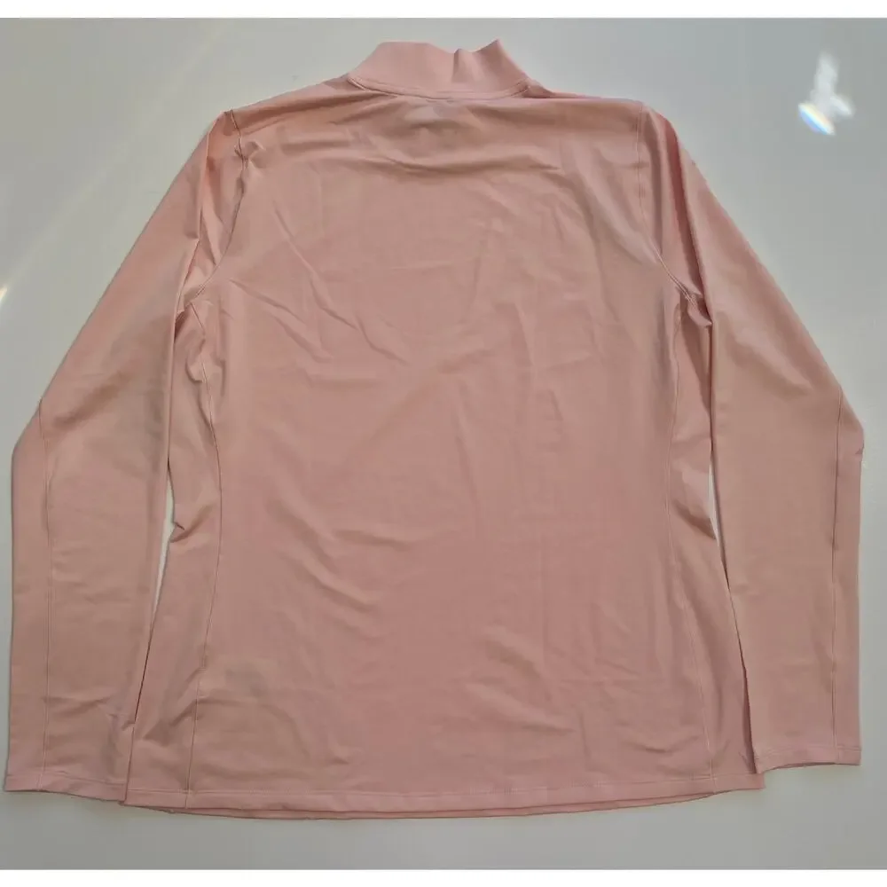 Nike Women's Long Sleeve Golf Mocks Neck Pink AV3661 682 Size XL NWT